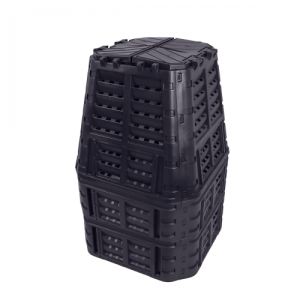 P. Kompostnik 1000L Črni - 933x 933x 1460mm - cena na kom