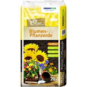 GF-BIO/Blumenerde 20L/120/EP- Gramoflor BIO -Univ. substrat+glina- NOVO