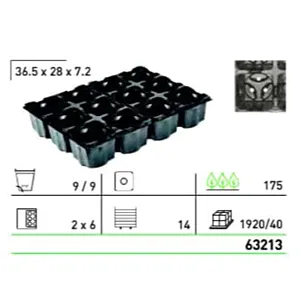 BACHMANN 63213 - PRODAJNI PLATO 2 X 6 (48komX40=1.920/paleto)