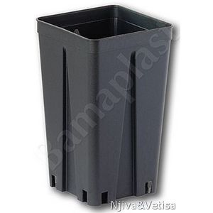 BAMA-QUADRO PROTI VRTENJU KORENIN 10x10x17/NERO/črna/1,4L/370kom/vez/