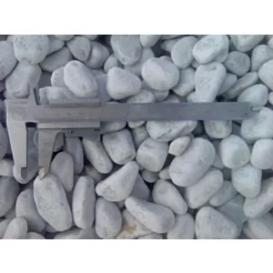 Vetisa- Ciottolo Bianco Carrara 25KG (25-40 mm) 48/p-Bel prod
