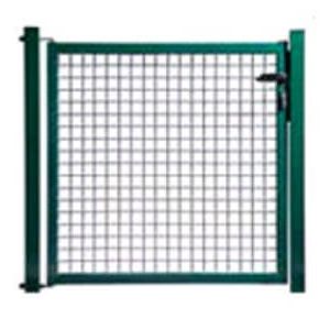 MRT- CLASSIC Vrata ENOJNA-1000mm ONE Leaf MESH 1000(h) Vx1000 Š(w)- ZELENA