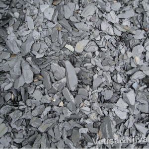 Z. Slate Nera (30-80 mm) 25kg - Črni okrasni škrilavec lomljen