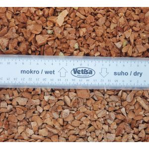 Vetisa- Rosso Verona 25KG ( 9-12 mm) -48/p- Rdeči marm. pesek