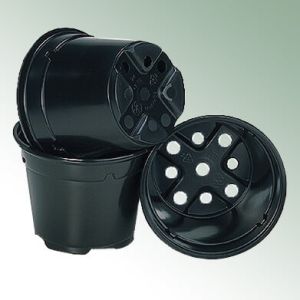 SOPARCO- Lončki DUO 12 cm/8/Black/Črni BOX-PALLET 9.960 kom