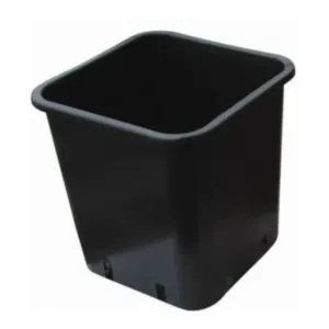 BAMAP- VASO QUADRO 22x22x26/NERO/črna/11L/800/P