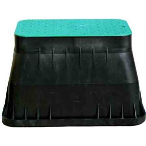 Plastičen podzemni jašek ŠxDxV=650x500x310 zelen pokrov jumbo (112)