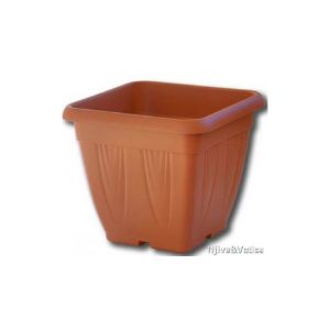 BAMAP- SOTTOVASO QUADRO LUXOR 30 CM/T./rjava/L/LOOS/- PODSTAVKI