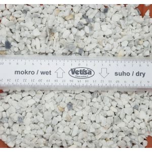 Vetisa- Bianco Carrara  25KG (6-9 mm)-48/p- Beli marm. p.