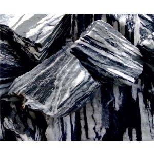 IS. Black angel rock (300-500 mm)- CAGE - okrasni kamen - cena na KG