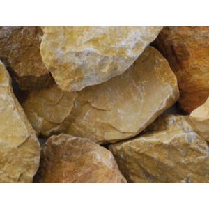 S. KAMEN- Marmorbruch Gold-Ocker (50-100 mm)  BIGBAG 1T /C/TONO
