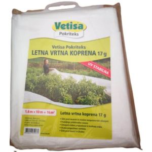 Vetisa- Pokriteks Vrtna koprena Letna 17 g (2,1 m x10m)-Cena/kom