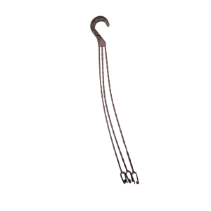 Obešalo za viseče lonce- Rjav