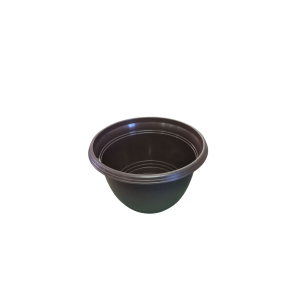 Rjav - viseči cvetlični lonec 27 cm