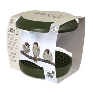 Ptičja krmilnica SMART BIRDS- Zelena barva