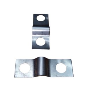 Vetisa - sponka za pritrditev panelne ograje, 12 mm, INOX nepobarvano