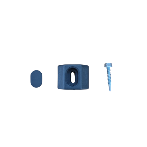 Ž - sponka za pritrditev panela + vijak + pokrov