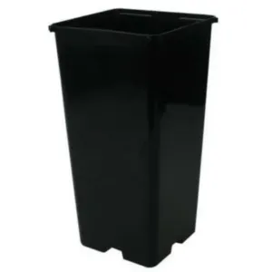 BAMAP- VASO QUADRO 11,5x11,5x21,5/nero/črna/1,8L/9000/P