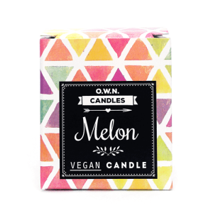 Votivna sveča v darilni škatli dišava Melon